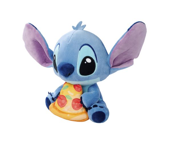 Produktbild: Disney Stitch mit Pizza, 25cm