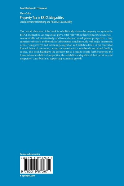 Produktbild: Property Tax in BRICS Megacities