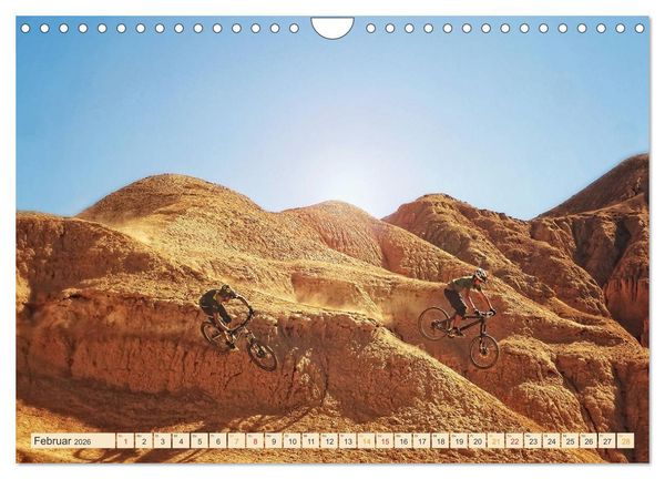 Produktbild: Mountainbike extrem (Wandkalender 2026 DIN A4 quer), CALVENDO Monatskalender