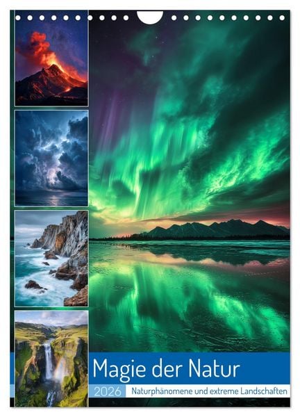 Produktbild: Magie der Natur (Wandkalender 2026 DIN A4 hoch), CALVENDO Monatskalender