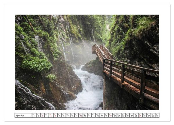 Produktbild: Sehnsuchtsorte im Berchtesgadener Land (Wandkalender 2026 DIN A3 quer), CALVENDO Monatskalender