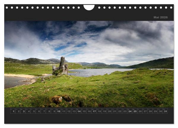 Produktbild: Schottische Panoramas (Wandkalender 2026 DIN A4 quer), CALVENDO Monatskalender