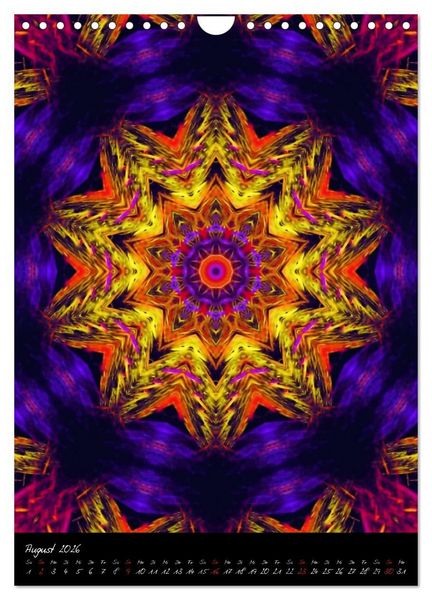 Produktbild: Mandala - Esoterik & Meditation (Wandkalender 2026 DIN A4 hoch), CALVENDO Monatskalender