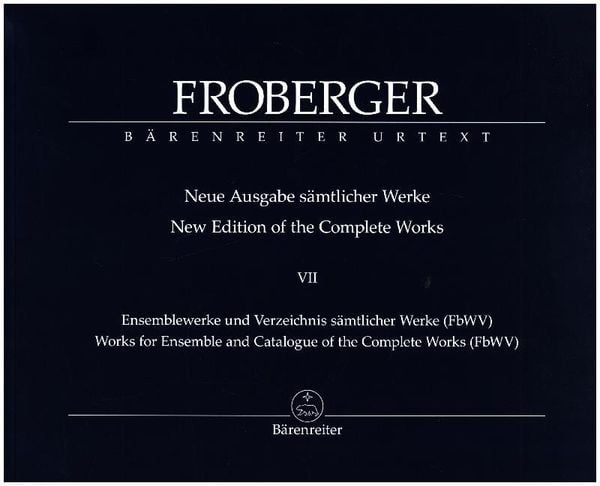 Produktbild: Ensemblewerke und Verzeichnis s&auml;mtlicher Werke (FbWV), Partitur