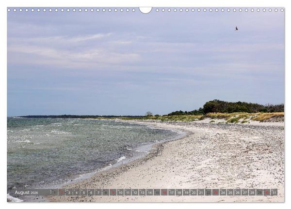Produktbild: Fischland Dar&szlig; Zingst - wie gemalt (Wandkalender 2026 DIN A3 quer), CALVENDO Monatskalender