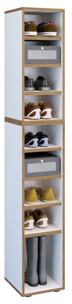 Produktbild: Holz Regal Schuhschrank Schuhregal Salia B30