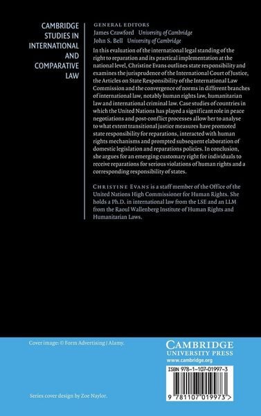 Produktbild: The Right to Reparation in International Law for Victims of Armed Conflict
