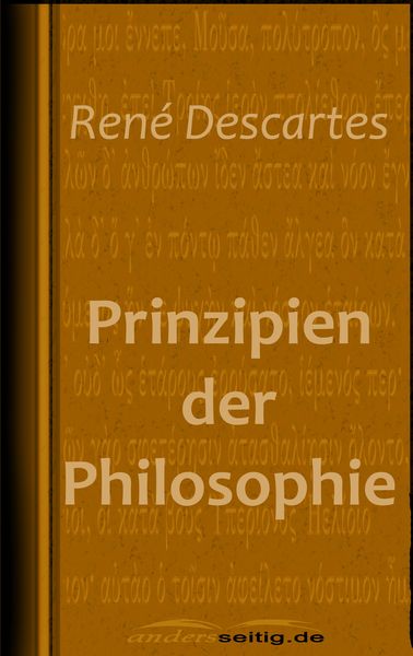 Produktbild: Prinzipien der Philosophie
