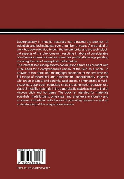 Produktbild: Superplasticity
