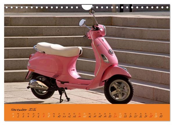 Produktbild: Vespa Liebe (Wandkalender 2026 DIN A4 quer), CALVENDO Monatskalender
