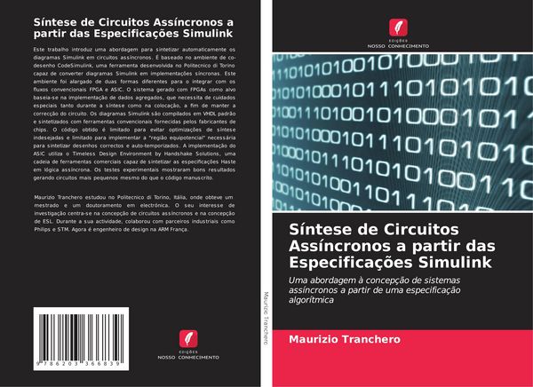 Produktbild: S&iacute;ntese de Circuitos Ass&iacute;ncronos a partir das Especifica&ccedil;&otilde;es Simulink