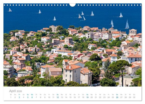 Produktbild: Marseille Maritime Metropole (Wandkalender 2026 DIN A3 quer), CALVENDO Monatskalender