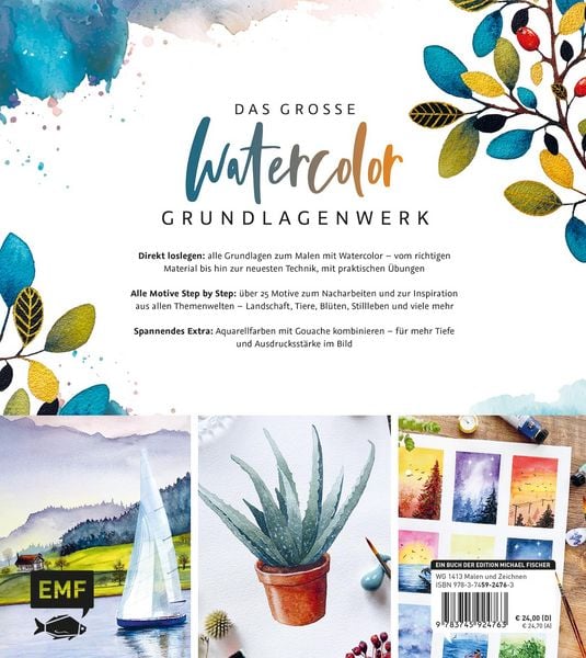 Produktbild: Watercolor &ndash; Malen mit Aquarell