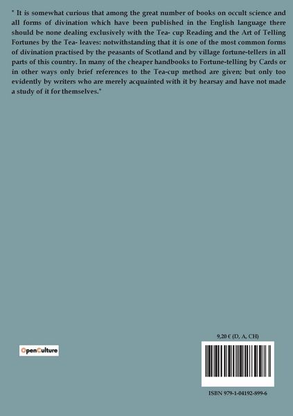 Produktbild: Tea-Cup Reading, and the Art of Fortune-Telling