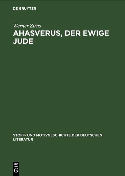 Produktbild: Ahasverus, der ewige Jude
