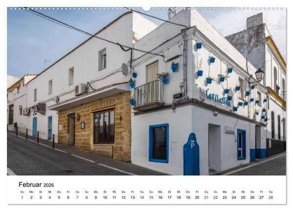 Produktbild: Conil de la Frontera - Ein traumhaftes andalusisches Dorf am Atlantik (hochwertiger Premium Wandkalender 2026 DIN A2 quer), Kunstdruck in Hochglanz