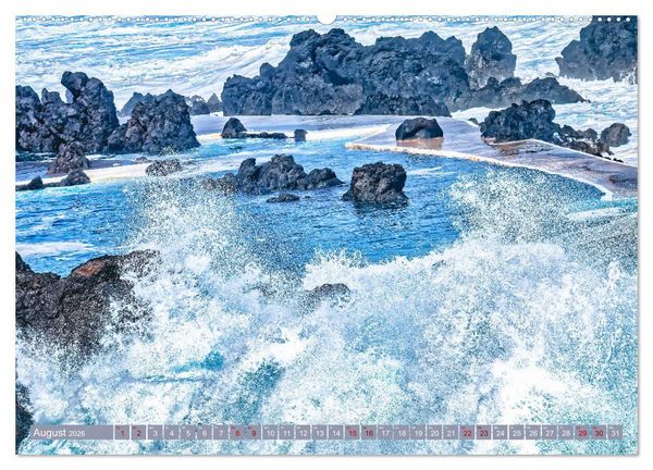 Produktbild: Madeira - Inselzauber im Atlantik (hochwertiger Premium Wandkalender 2026 DIN A2 quer), Kunstdruck in Hochglanz