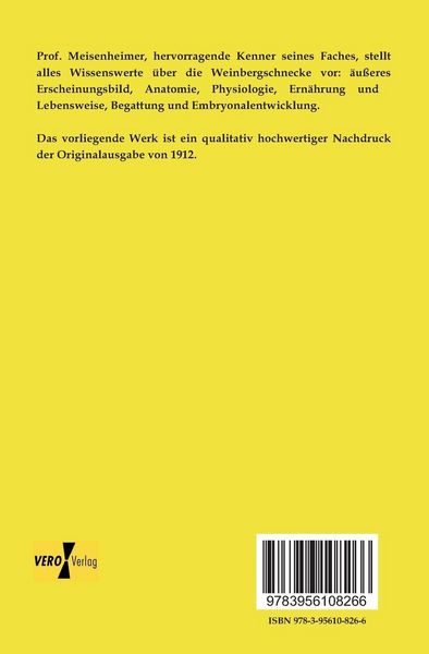 Produktbild: Die Weinbergschnecke