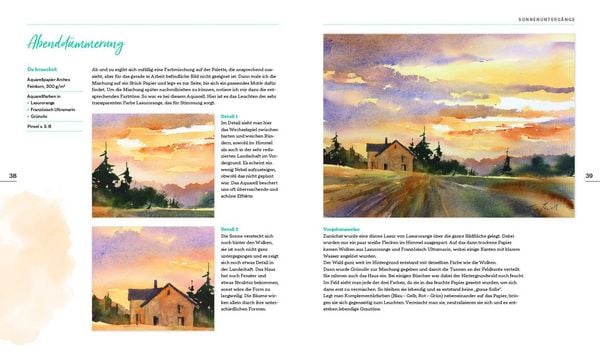 Produktbild: Mein Atelier Aquarellmalerei - Himmel & Wolken