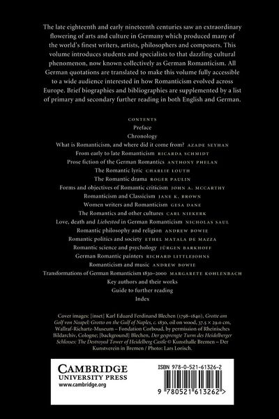 Produktbild: The Cambridge Companion to German Romanticism