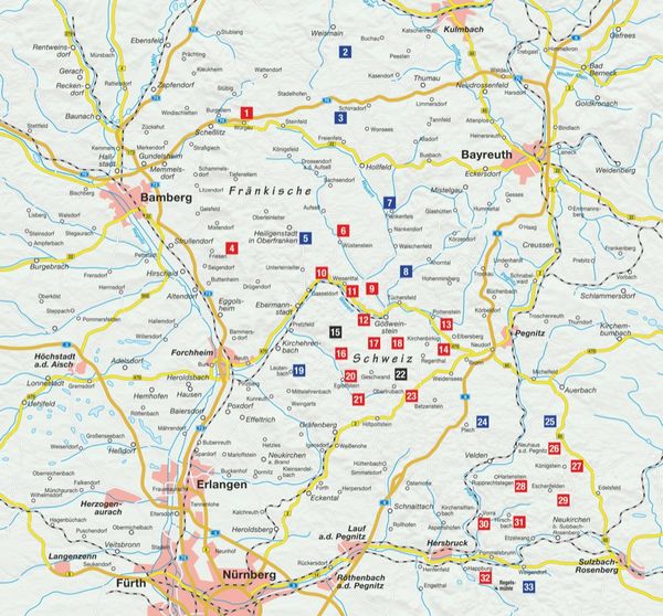 Produktbild: Vergessene Pfade Fr&auml;nkische Schweiz
