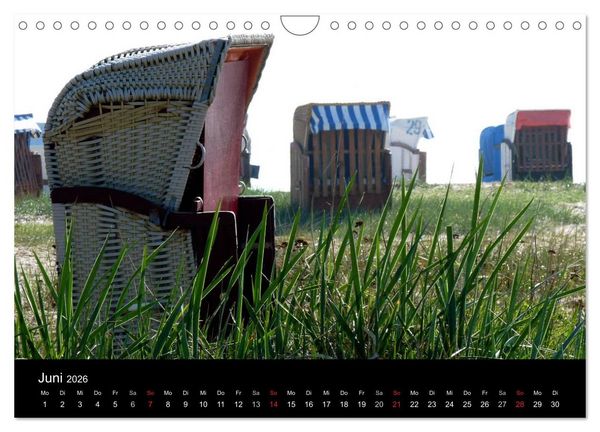 Produktbild: Die Ostsee - Ein Jahr am Meer (Wandkalender 2026 DIN A4 quer), CALVENDO Monatskalender