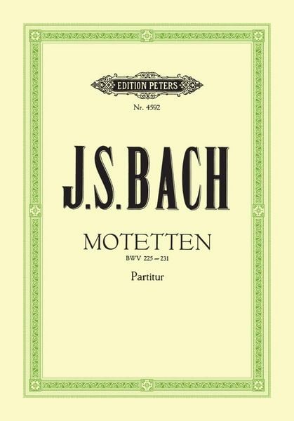 Produktbild: Motetten BWV 225-231