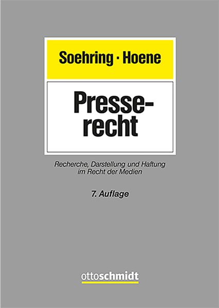 Produktbild: Presserecht