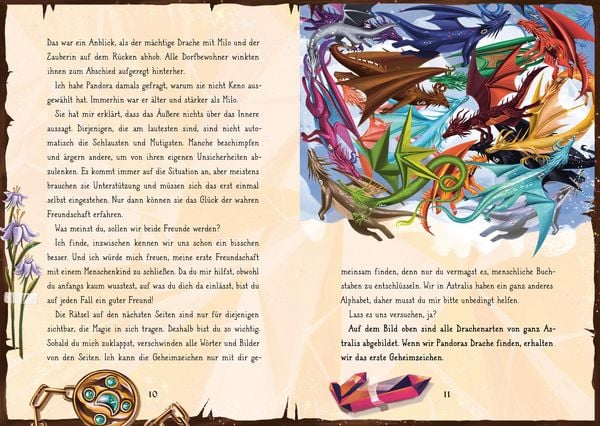 Produktbild: Dein magisches Buch. Fantasy, die Achtsamkeit & Selbstbewusstsein stärkt. Kinderbuch ab 8 Jahren