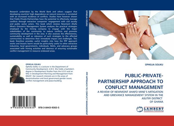 Produktbild: Public-Private-Partnership Approach To Conflict Management