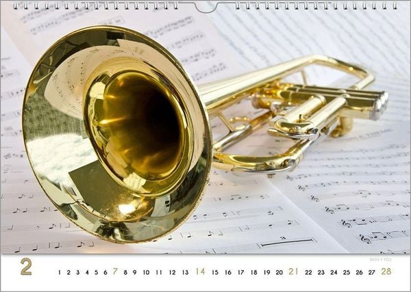 Produktbild: Blech-Instrumente &ndash; Musik-Kalender 2027, DIN A4