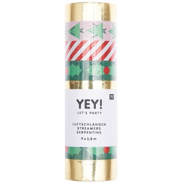Produktbild: Luftschlangen Merry Christmas