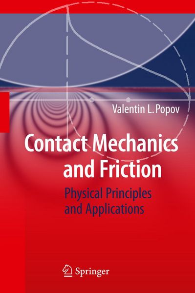 Produktbild: Contact Mechanics and Friction