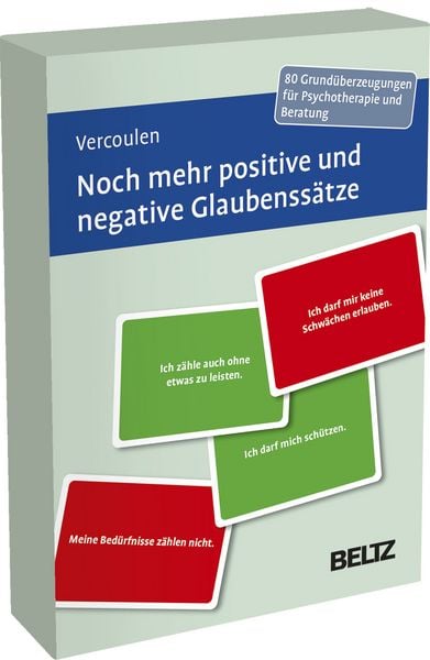 Produktbild: Noch mehr positive und negative Glaubenss&auml;tze