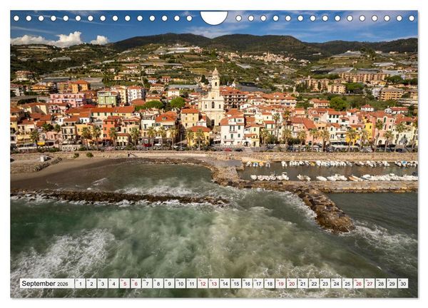Produktbild: Die Italienische Riviera - Ligurien (Wandkalender 2026 DIN A4 quer), CALVENDO Monatskalender