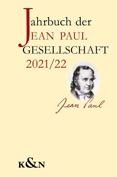 Produktbild: Jahrbuch der Jean Paul Gesellschaft