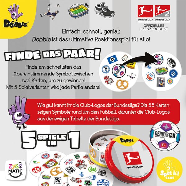 Produktbild: Blanchot, D: Dobble: Bundesliga