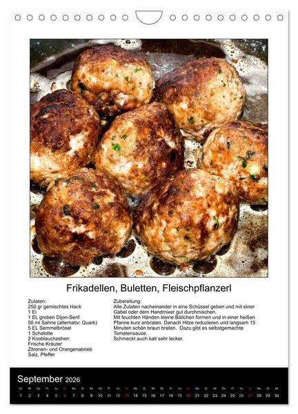 Produktbild: Omas Familienkochkalender (Wandkalender 2026 DIN A4 hoch), CALVENDO Monatskalender