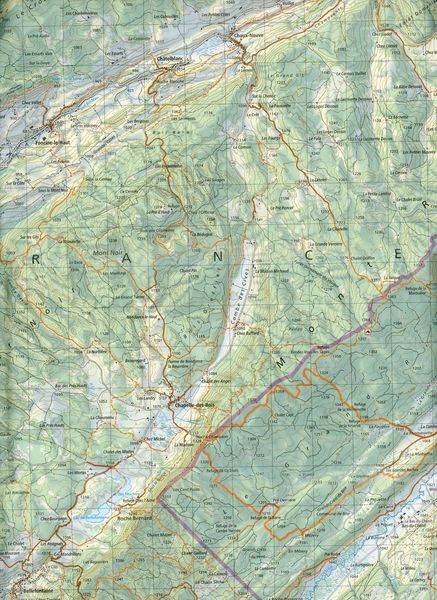Produktbild: Swisstopo 1 : 50 000 St-Cergue