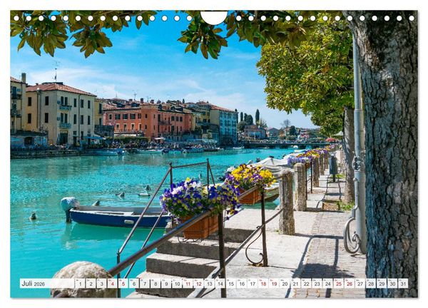 Produktbild: Traumziel am Gardasee. Peschiera del Garda (Wandkalender 2026 DIN A4 quer), CALVENDO Monatskalender