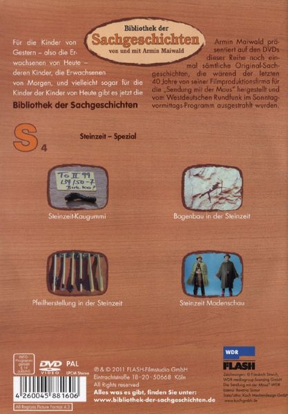 Produktbild: S4 - Steinzeit-Spezial (Bibliothek der Sachgeschichten)