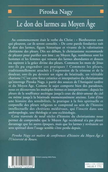 Produktbild: Fre-Don des Larmes Au Moyen Ag