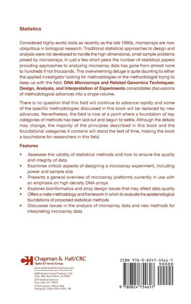Produktbild: DNA Microarrays and Related Genomics Techniques