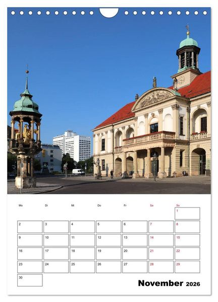 Produktbild: Magdeburger Ansichten (Wandkalender 2026 DIN A4 hoch), CALVENDO Monatskalender