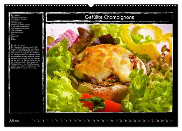 Produktbild: Rund um Veggie (Wandkalender 2026 DIN A2 quer), CALVENDO Monatskalender