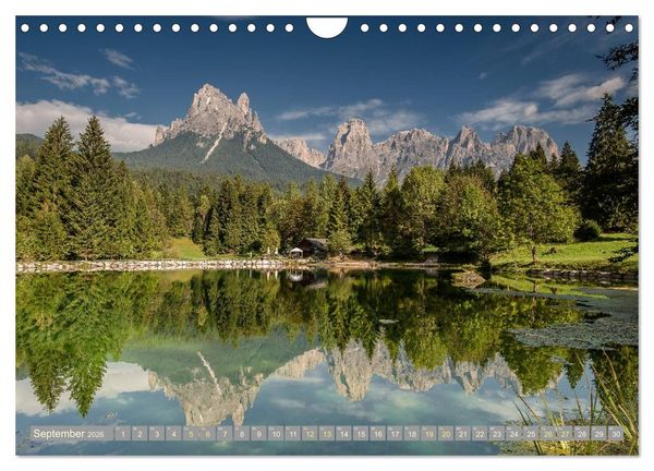Produktbild: Herbst in den Dolomiten (Wandkalender 2026 DIN A4 quer), CALVENDO Monatskalender