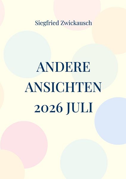 Produktbild: Andere Ansichten 2026 Juli