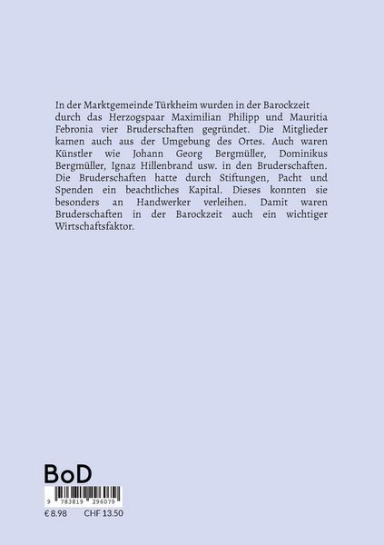 Produktbild: Die Bruderschaften in T&uuml;rkheim