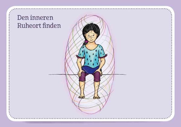 Produktbild: Achtsamkeitsübungen für entspanntes Lernen. 30 Bildkarten für Kinder