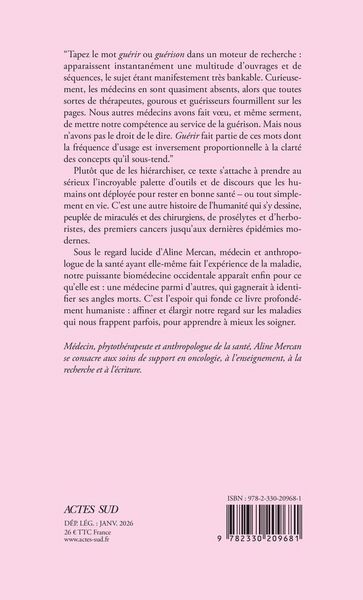 Produktbild: Gu&eacute;rir : ce que soigner veut dire